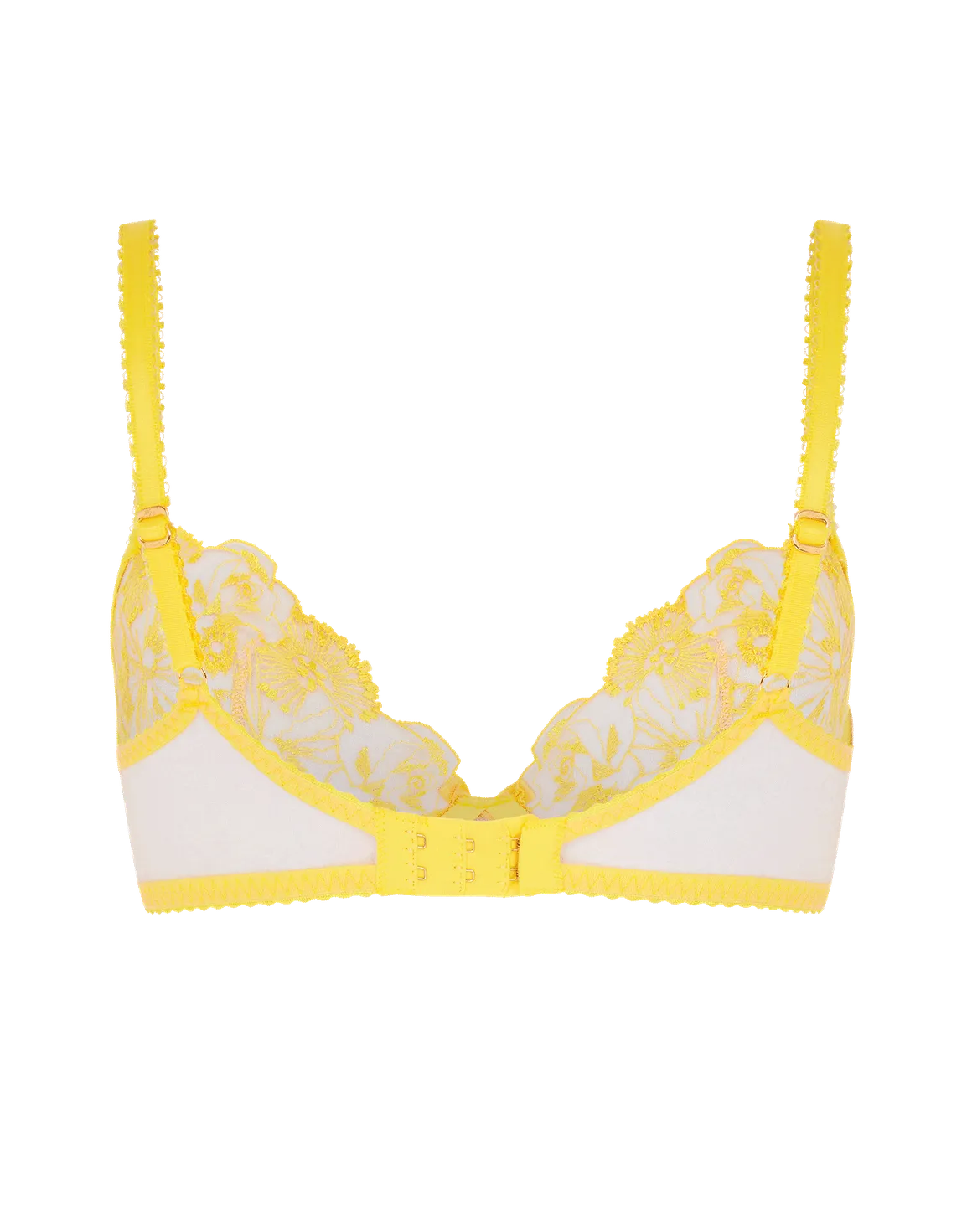 Jayce Plunge Underwired Bra Yellow | Agent Provocateur