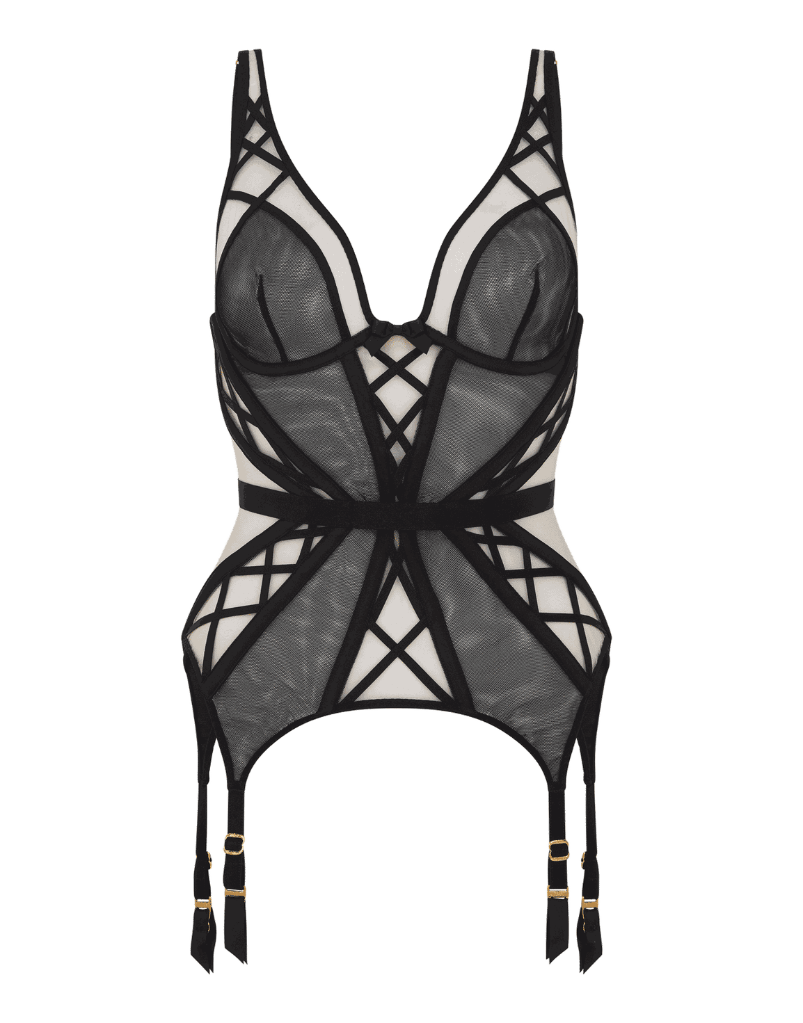 Cherise Basque Black | Agent Provocateur
