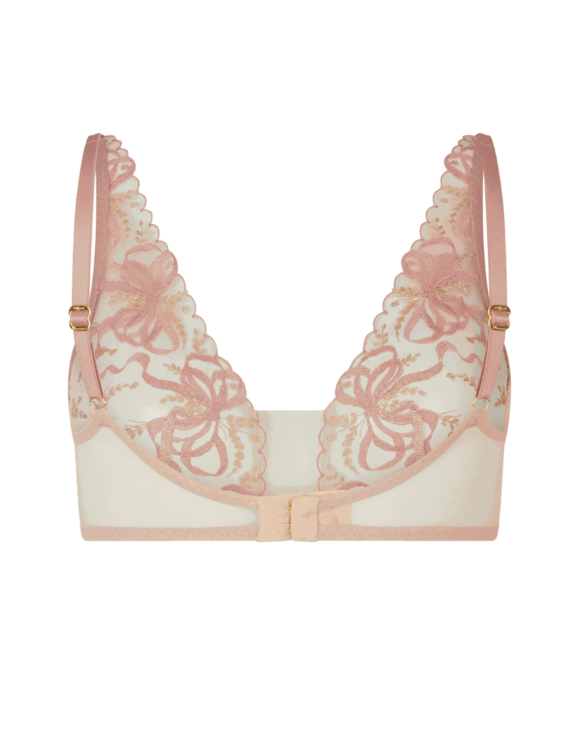 Svanna Plunge Underwired Bra Sand | Agent Provocateur