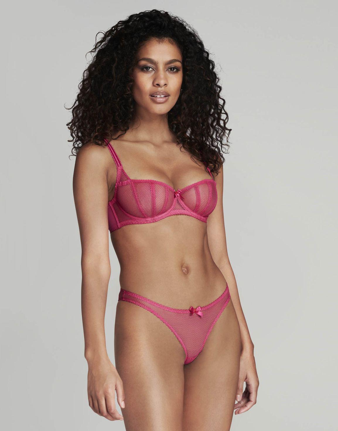 Raiven Balconette Underwired Bra Pink | Agent Provocateur