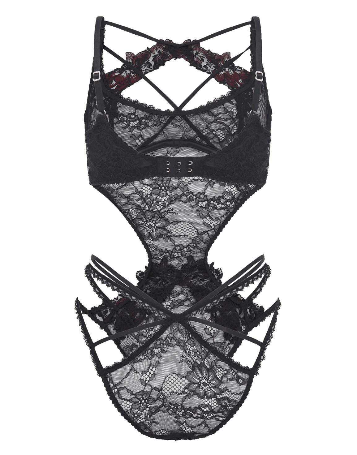 Adelea Bodysuit Black | Agent Provocateur