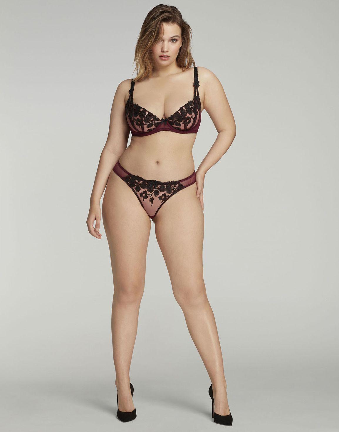 Elmina Balconette Underwired Bra Red | Agent Provocateur