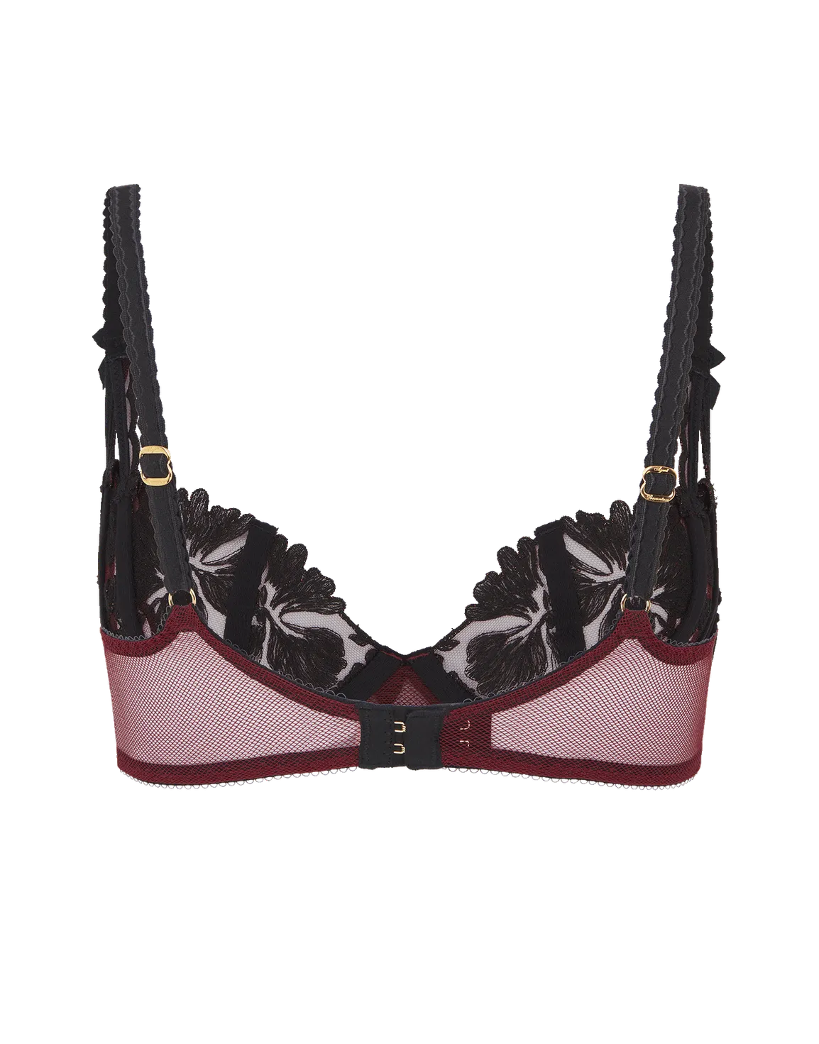 Elmina Balconette Underwired Bra Red | Agent Provocateur