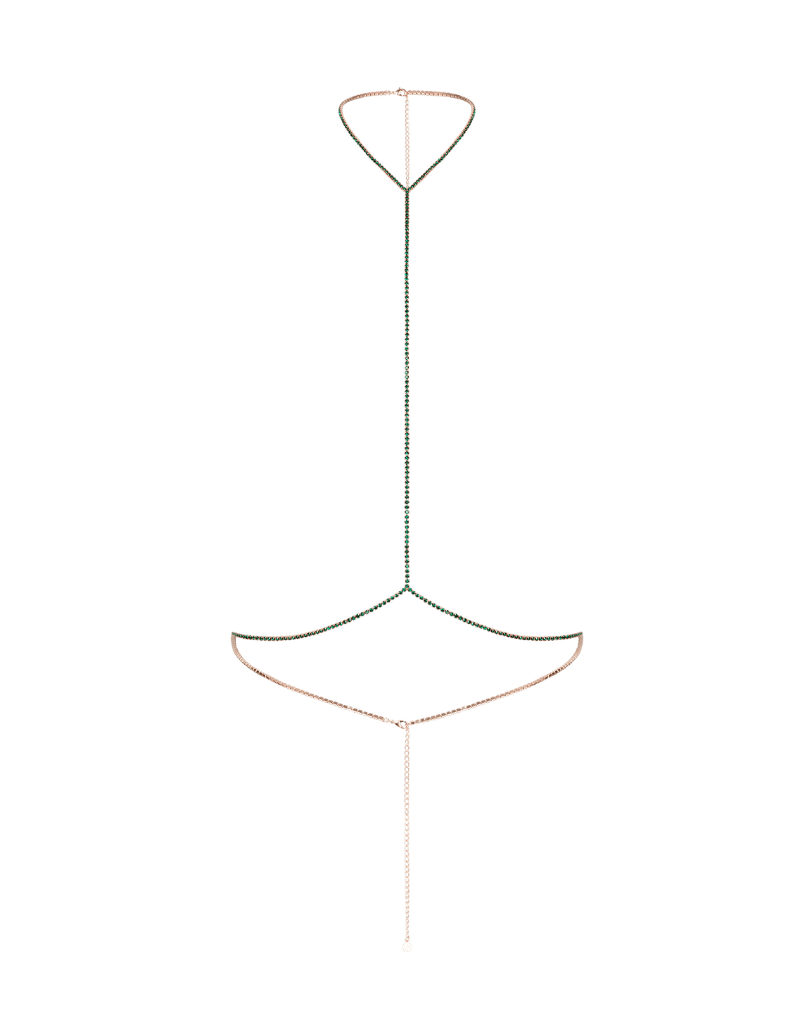 Bougie Bodychain Emerald | Agent Provocateur