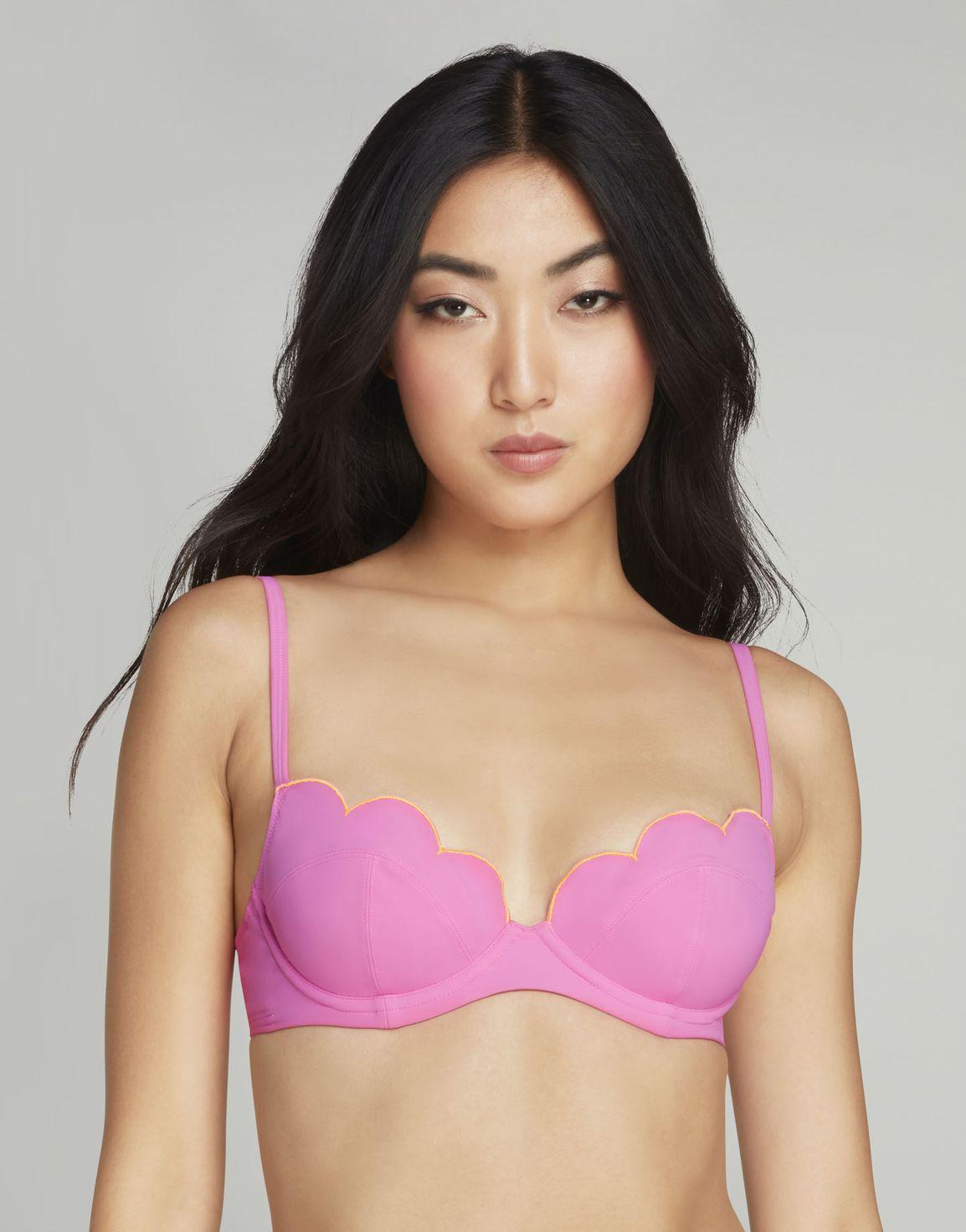 Lorna Cupped Bikini Top Pink | Agent Provocateur