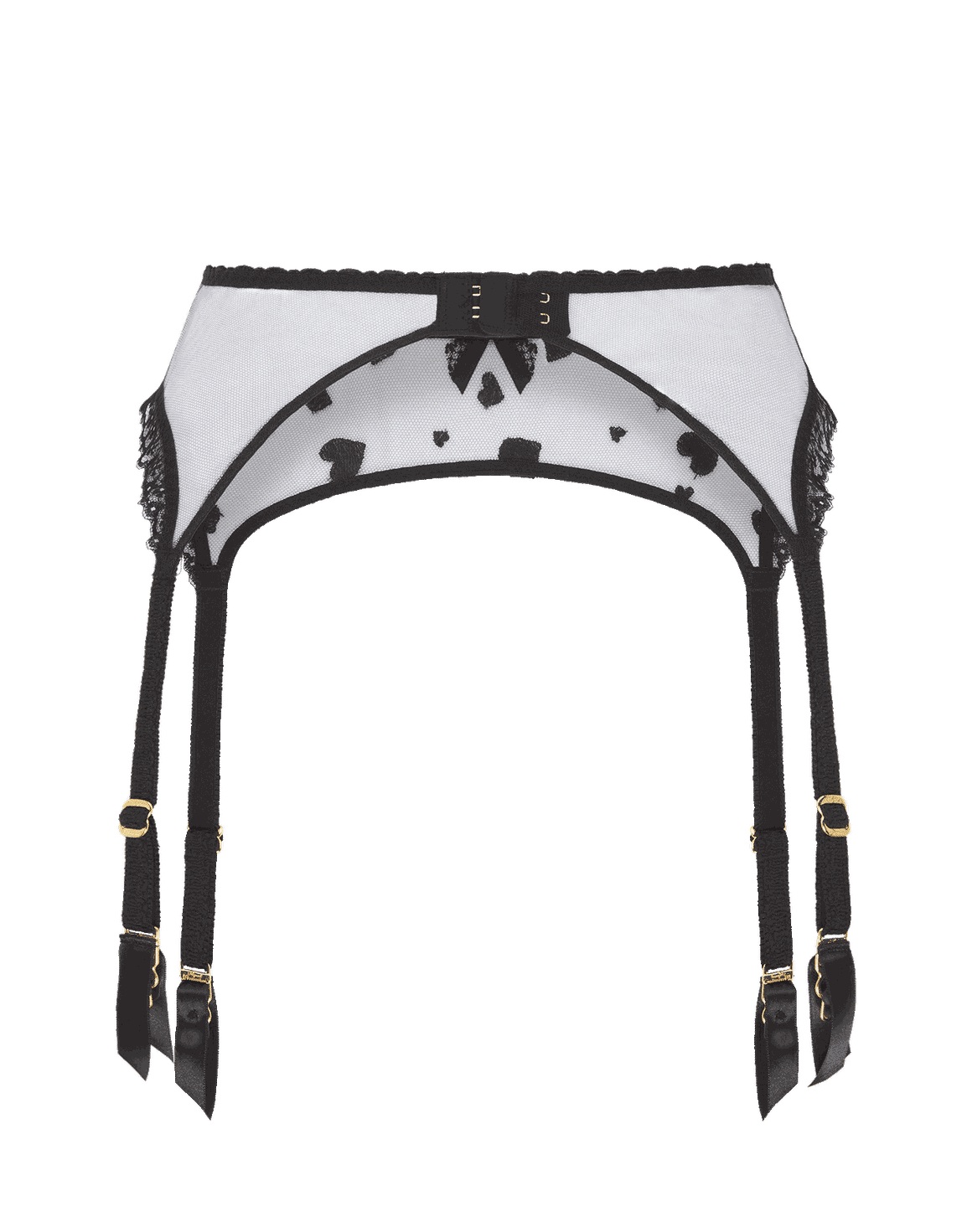 Liloe Suspender Black | Agent Provocateur