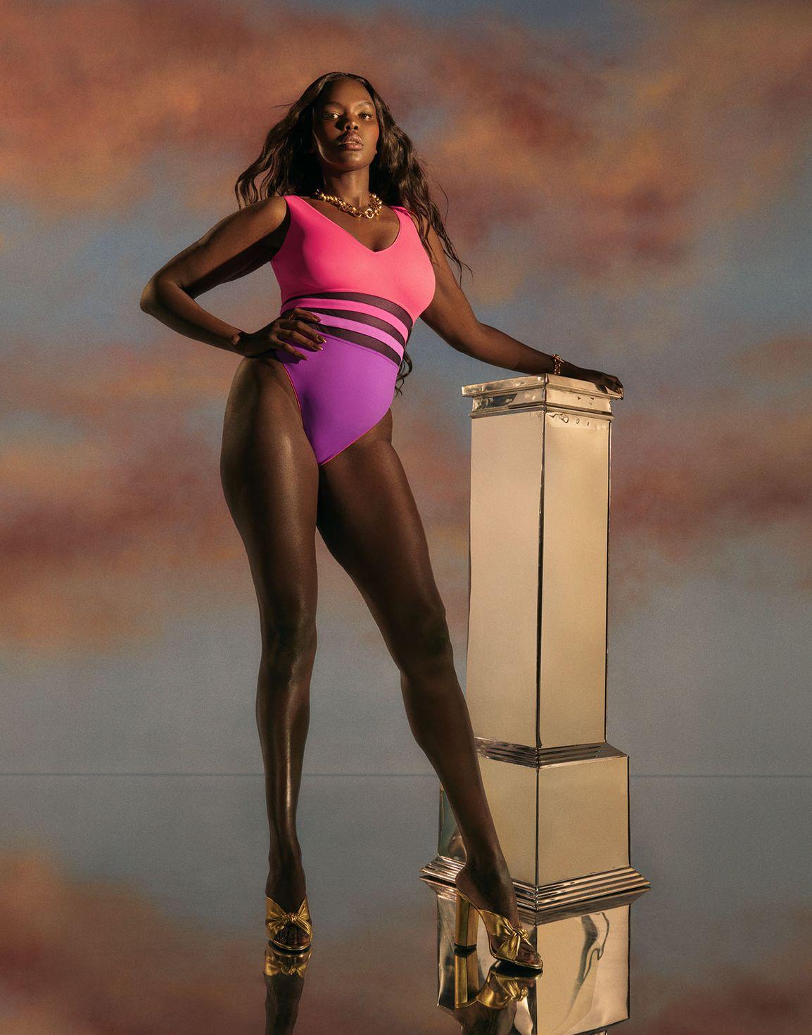 Zenaya Swimsuit Pink | Agent Provocateur