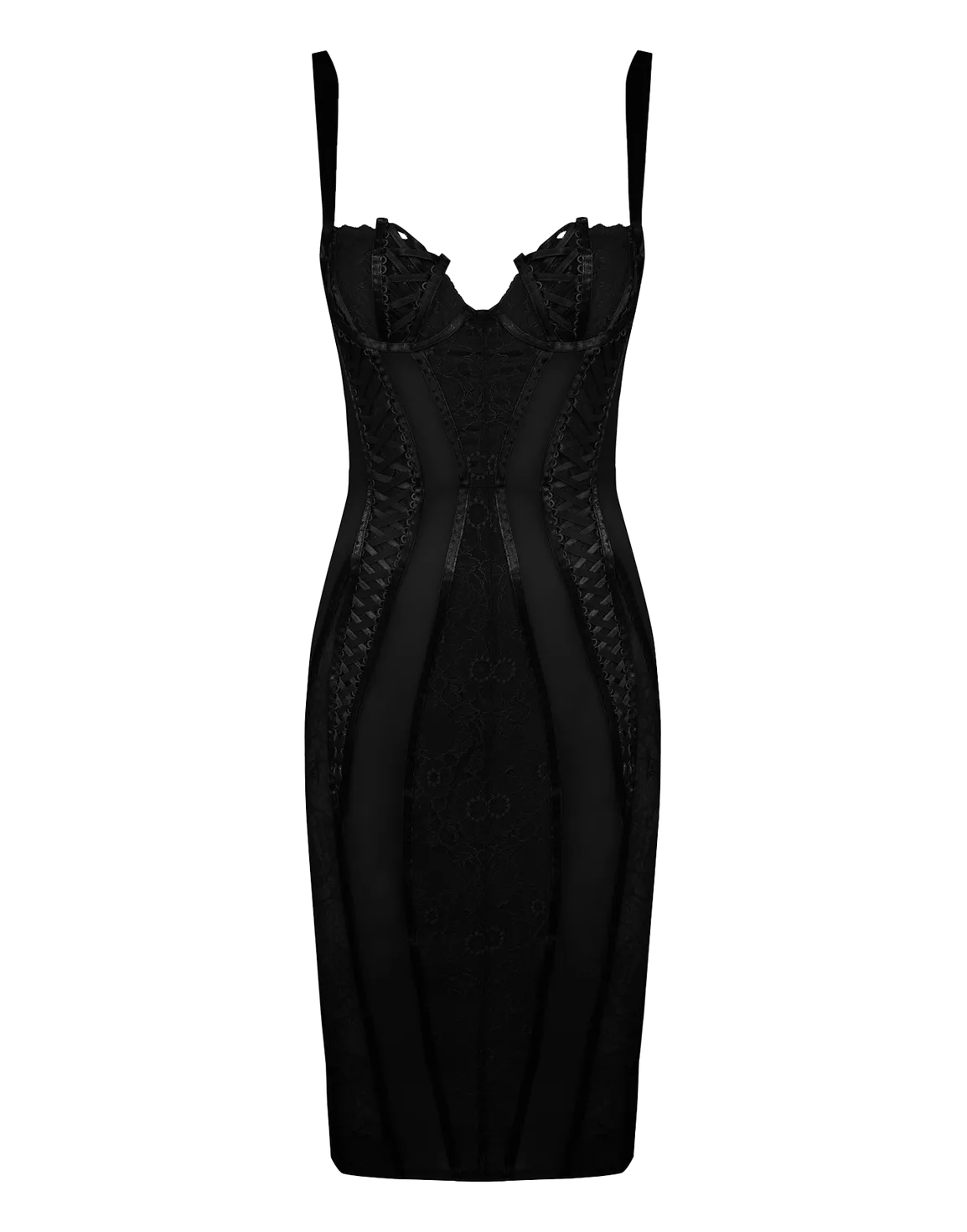 Peachy Dress Black | Agent Provocateur