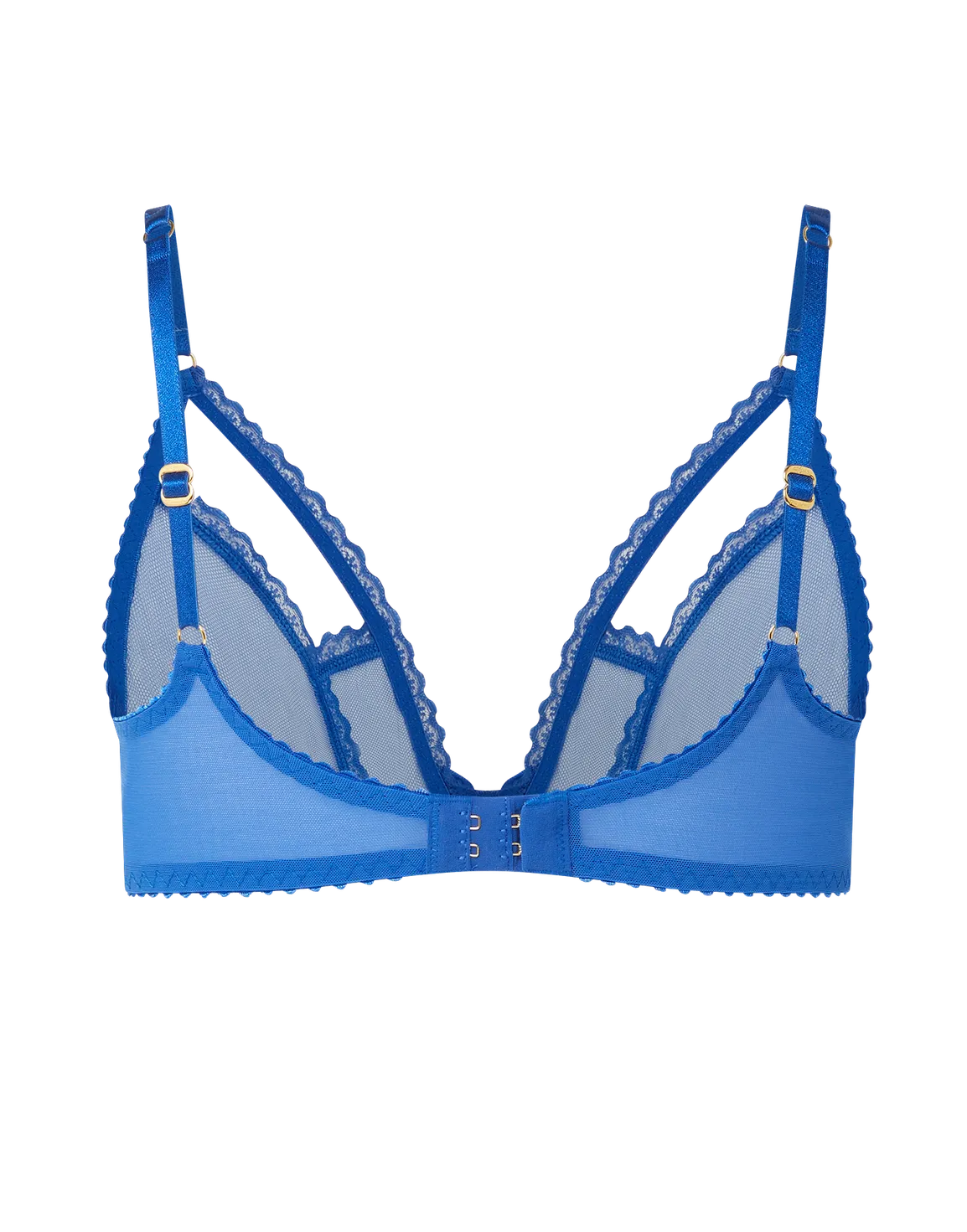 Fia Plunge Bra Cobalt | Agent Provocateur