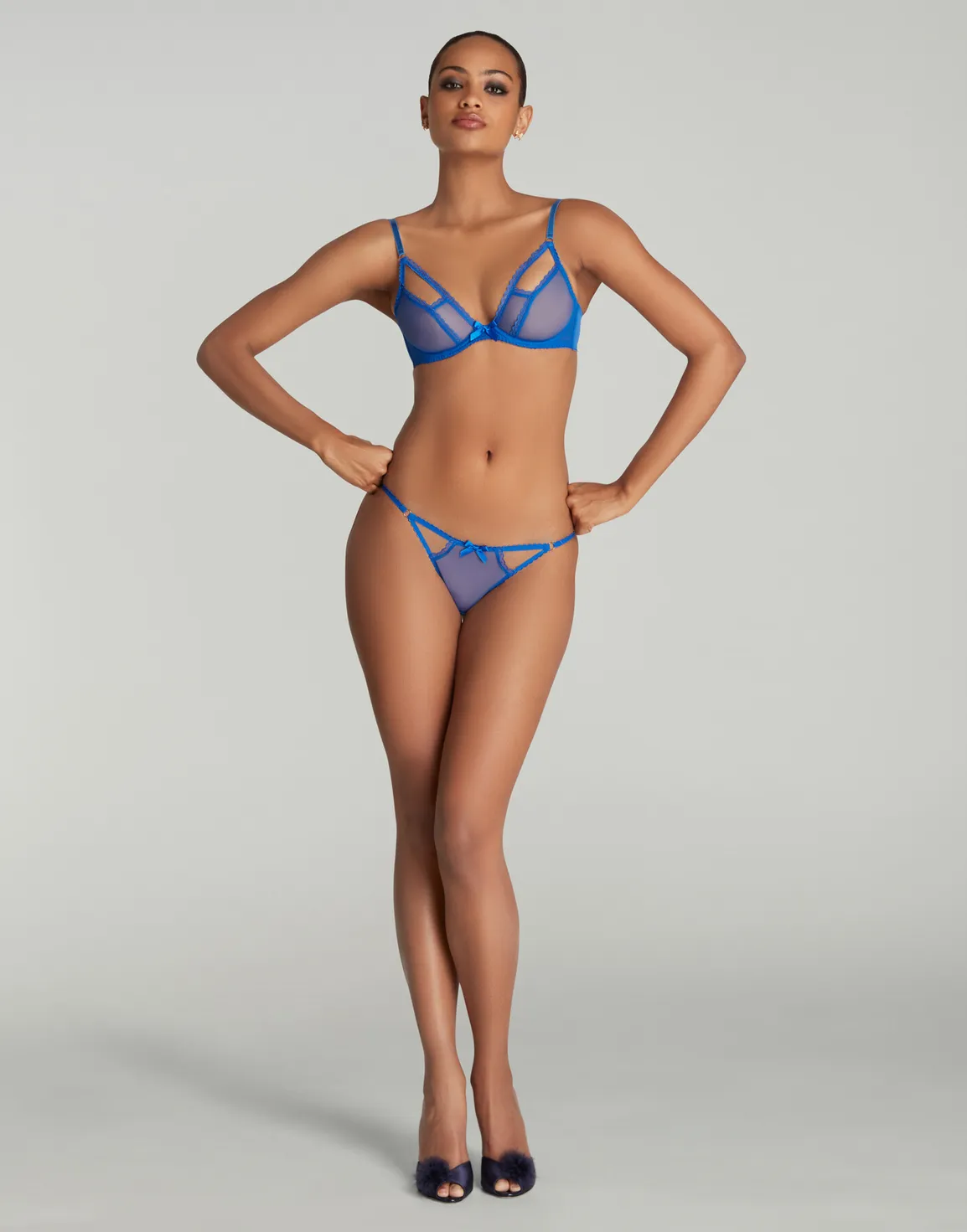 Fia Full Brief Cobalt | Agent Provocateur