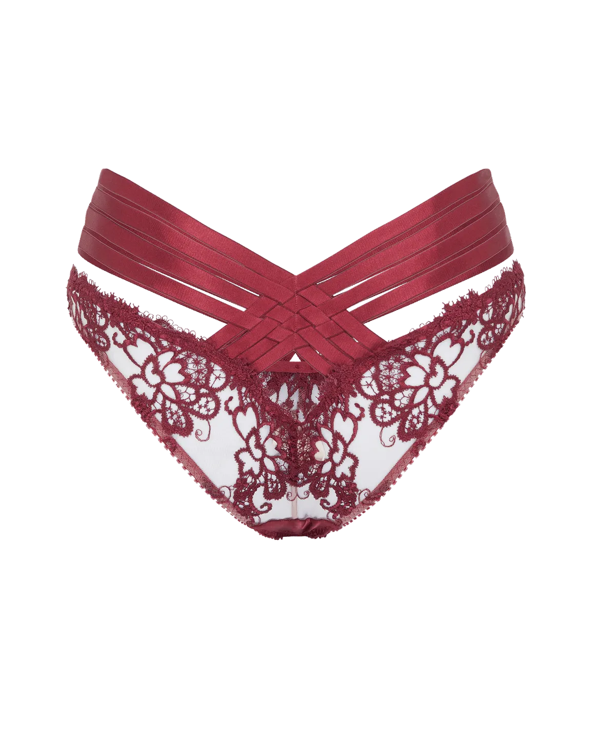 Dioni Full Brief Burgundy | Agent Provocateur