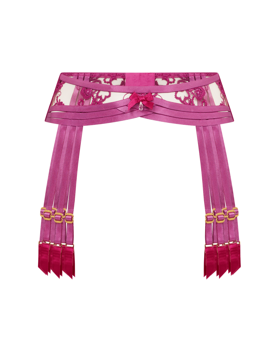Dioni Suspender  Magenta | Agent Provocateur