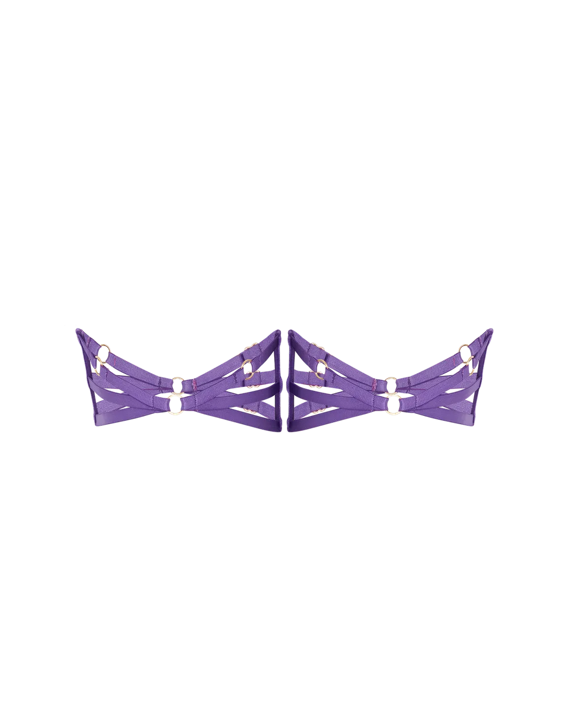 Dioni Garter Set Deep Purple | Agent Provocateur