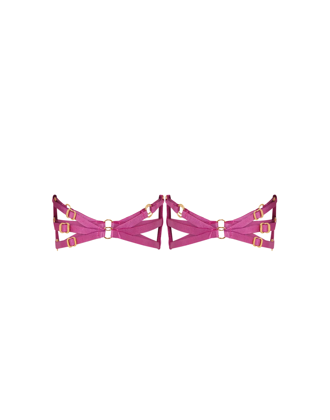 Dioni Garter Set Magenta | Agent Provocateur