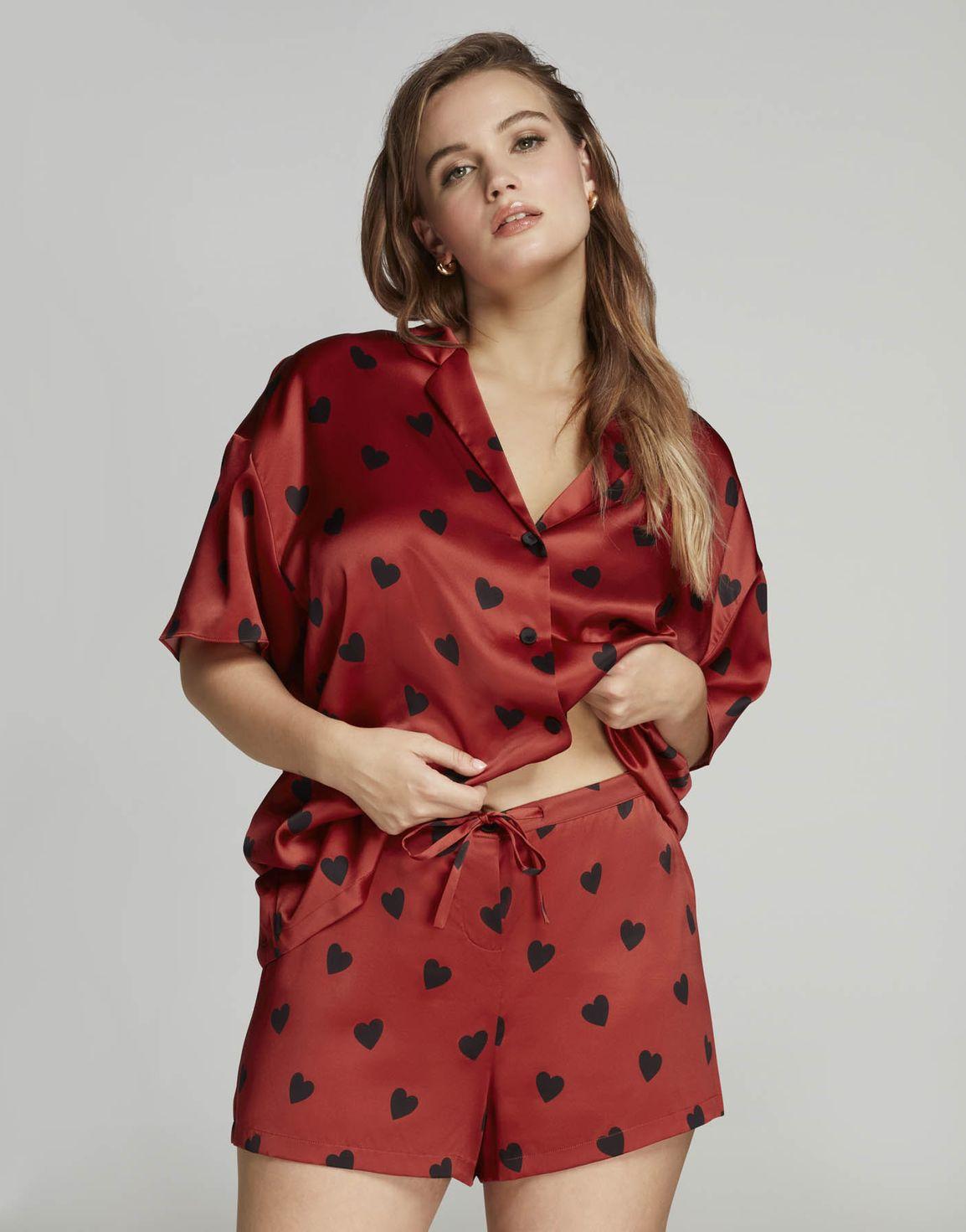 Hart Pyjama Shorts Red | Agent Provocateur