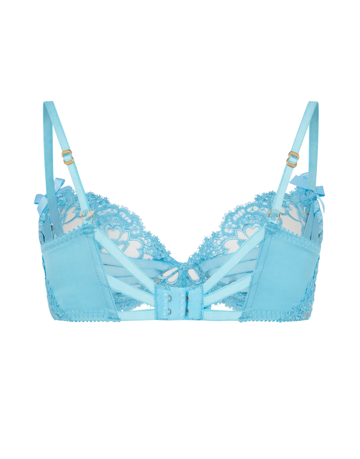 Dioni Plunge Underwired Bra Dioni Aqua | Agent Provocateur