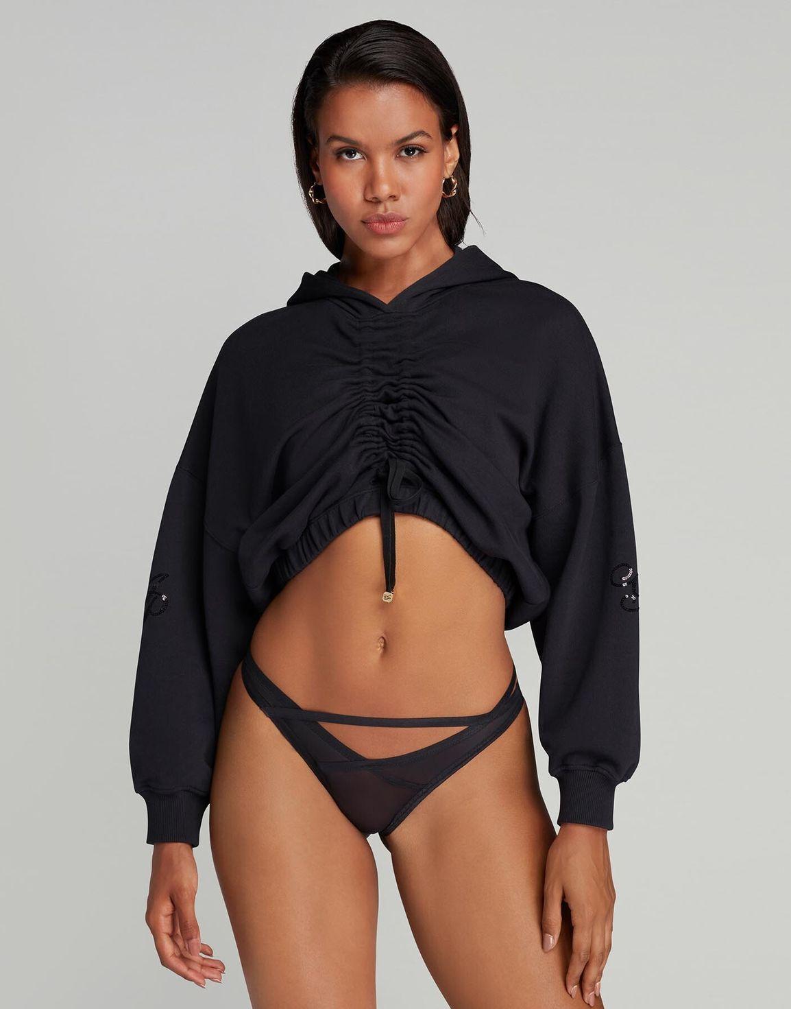Rayley Hoodie Black | Agent Provocateur