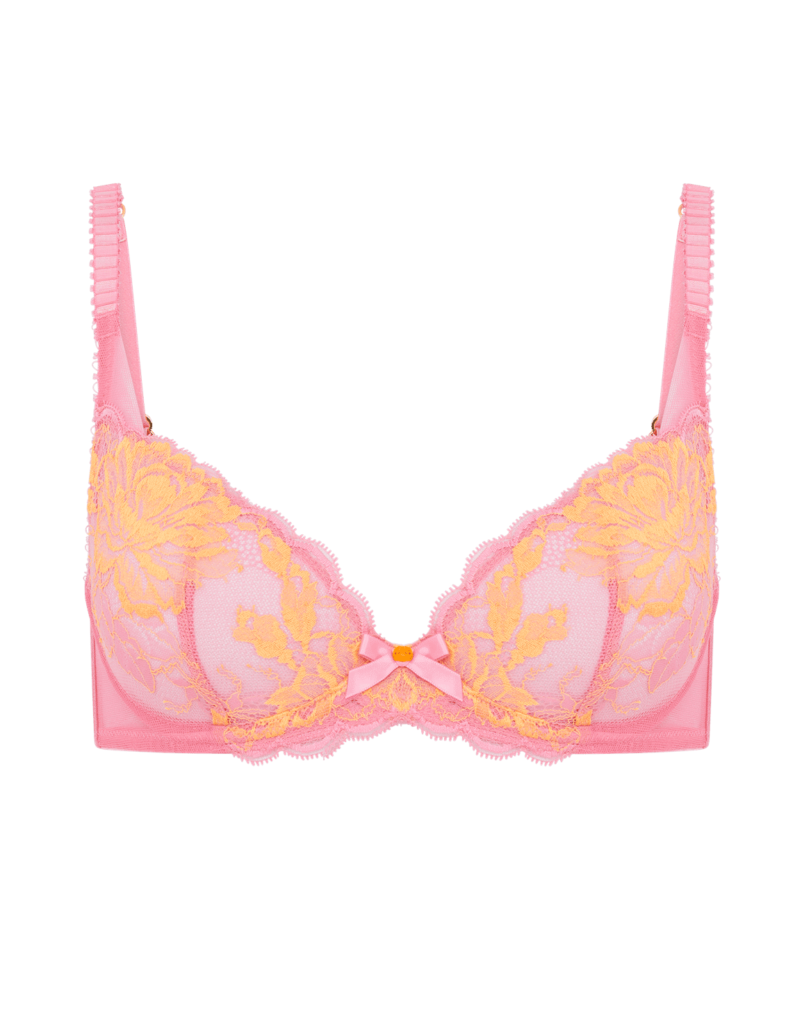 Yara Plunge Underwired Bra Pink | Agent Provocateur