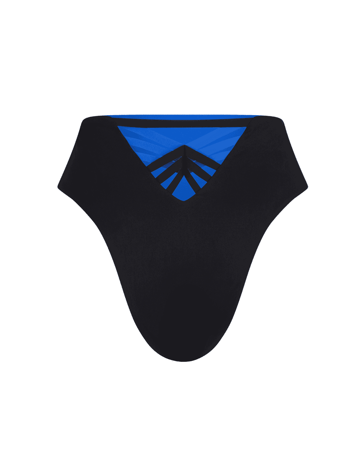 Suky Reversible High Waisted Bikini Bottom Blue | Agent Provocateur