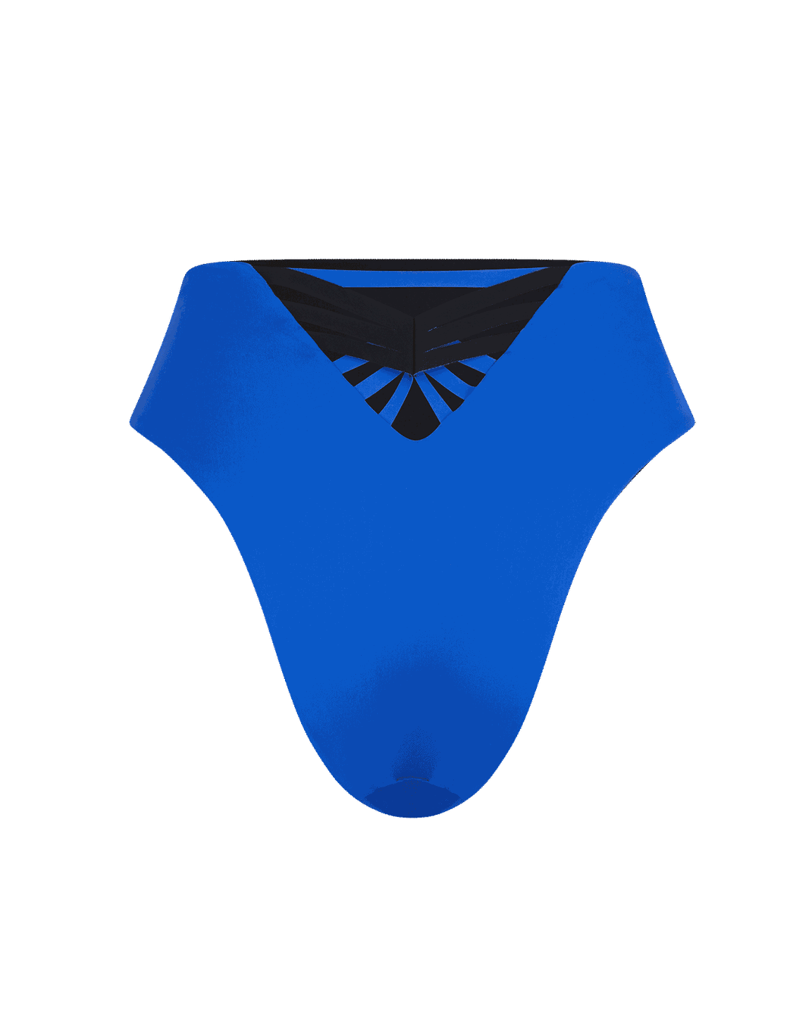 Suky Reversible High Waisted Bikini Bottom Blue | Agent Provocateur
