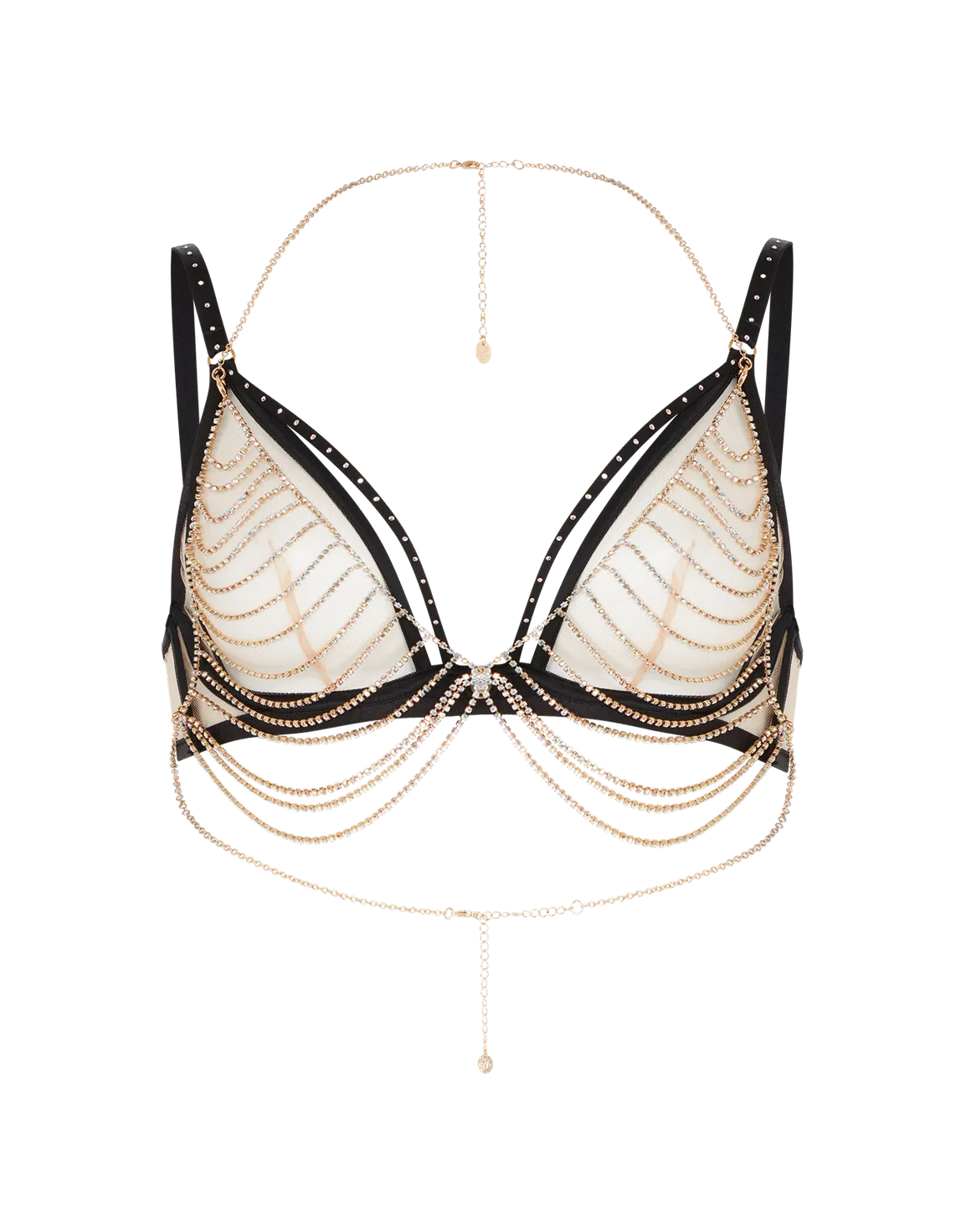 Jasmira Plunge Underwired Bra  | Agent Provocateur