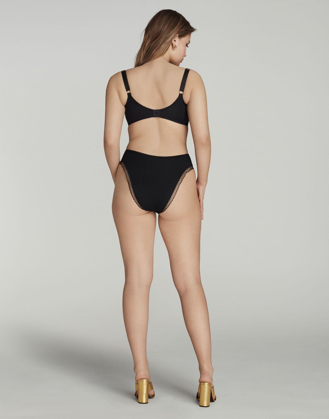 Carri High Waisted Brief Black | Agent Provocateur
