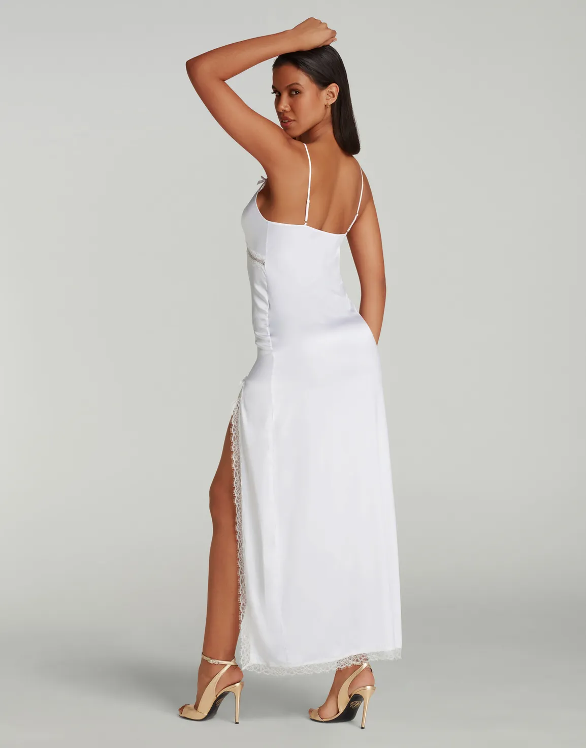 Gisele Long Slip White | Agent Provocateur