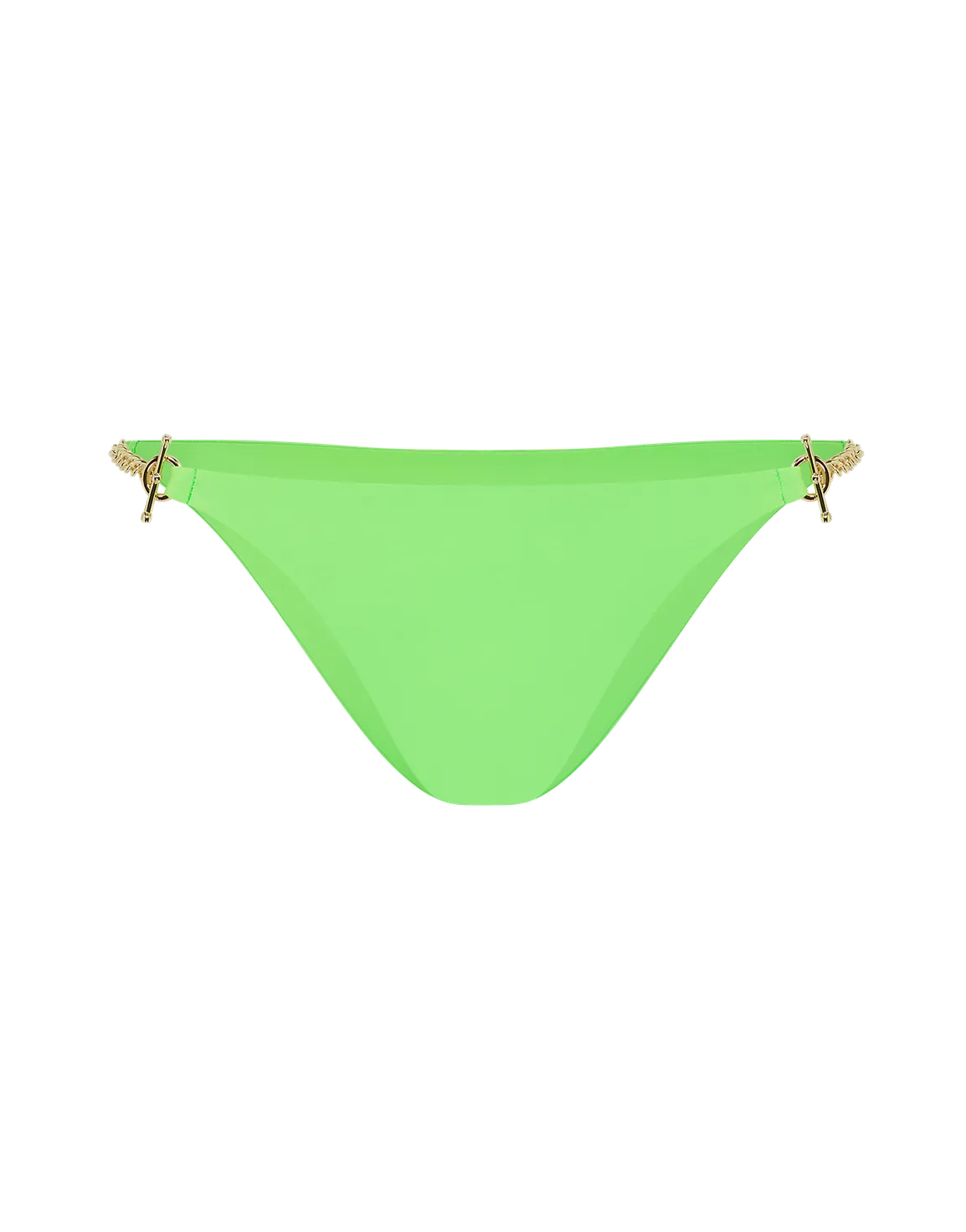 Antronella Bikini Bottom Neon Green/Gold | Agent Provocateur