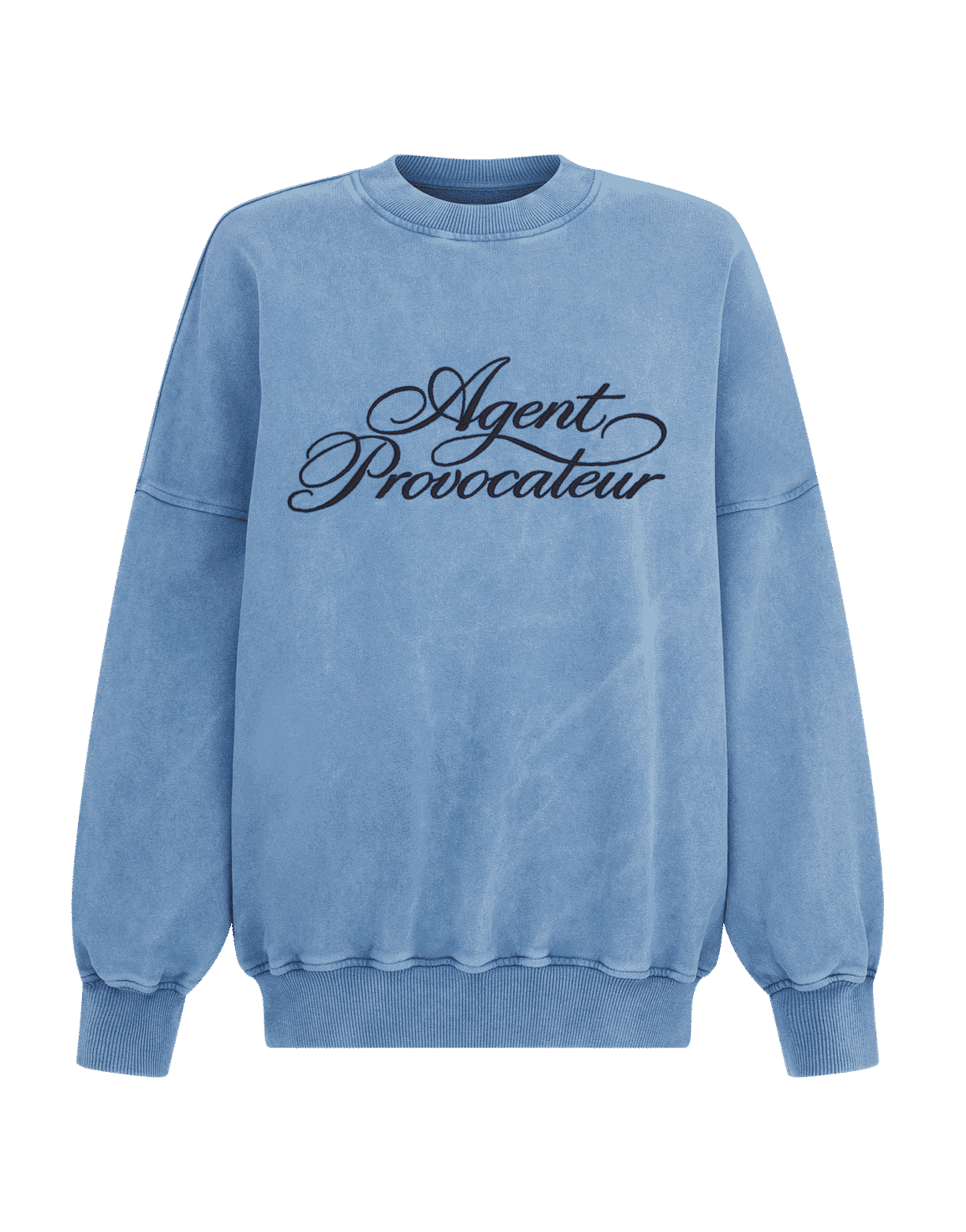 Rayley Sweatshirt  Denim/Black | Agent Provocateur