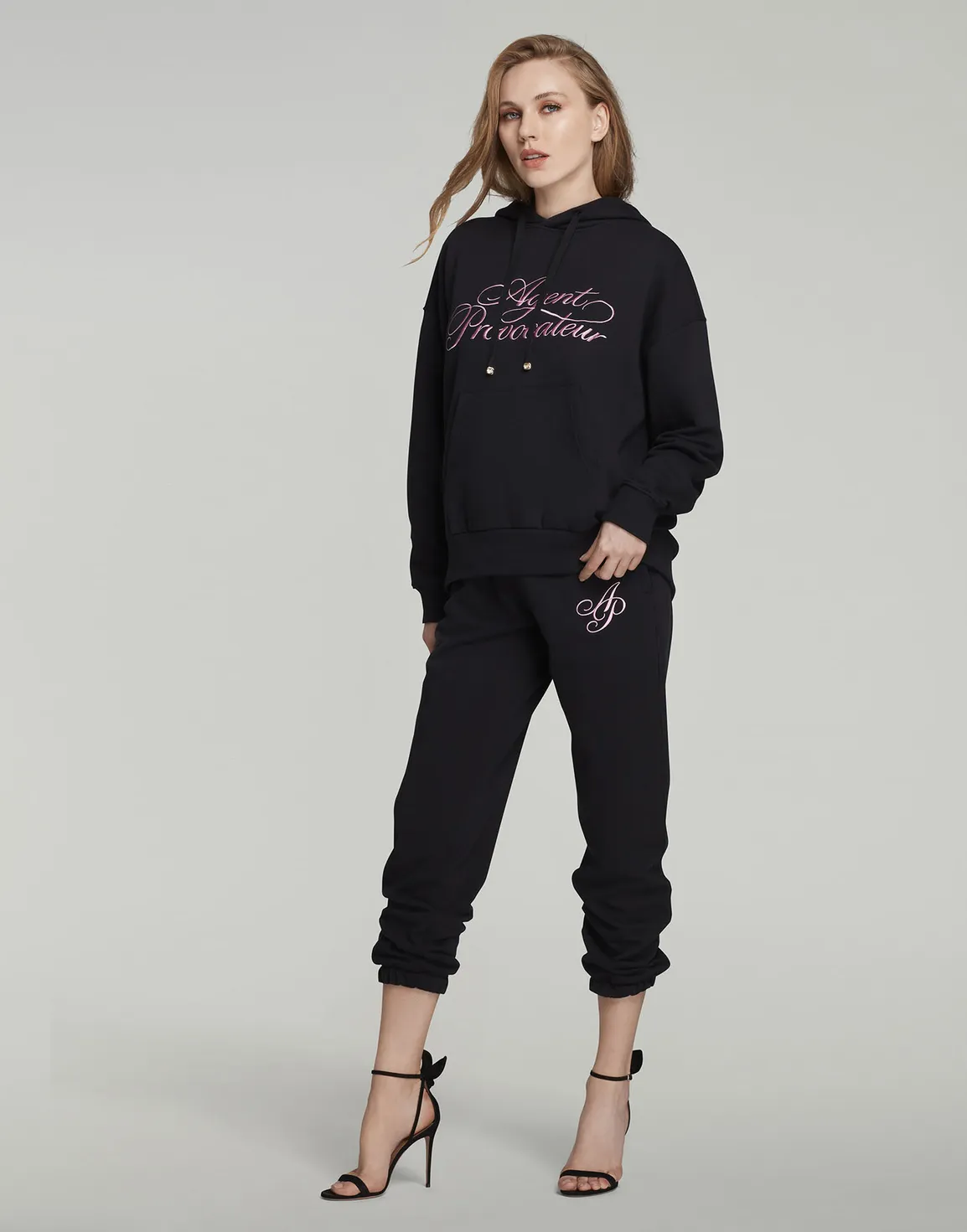 Rayley Oversized Hoodie Black | Agent Provocateur