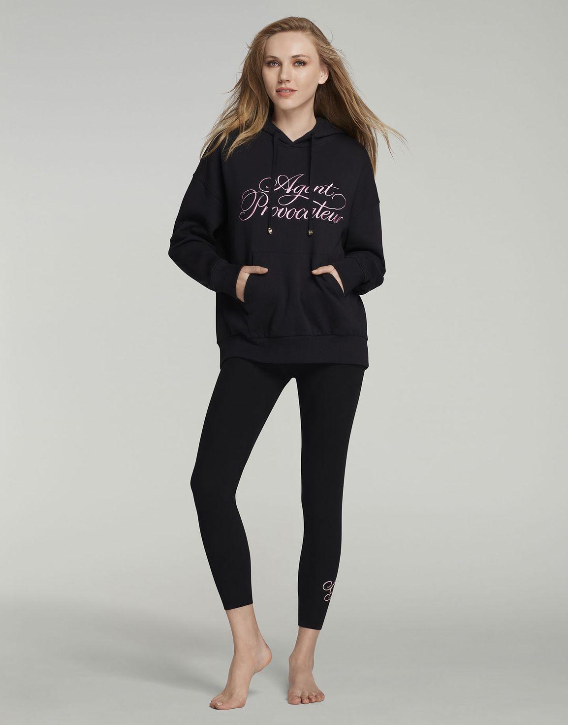 Rayley Oversized Hoodie Black | Agent Provocateur