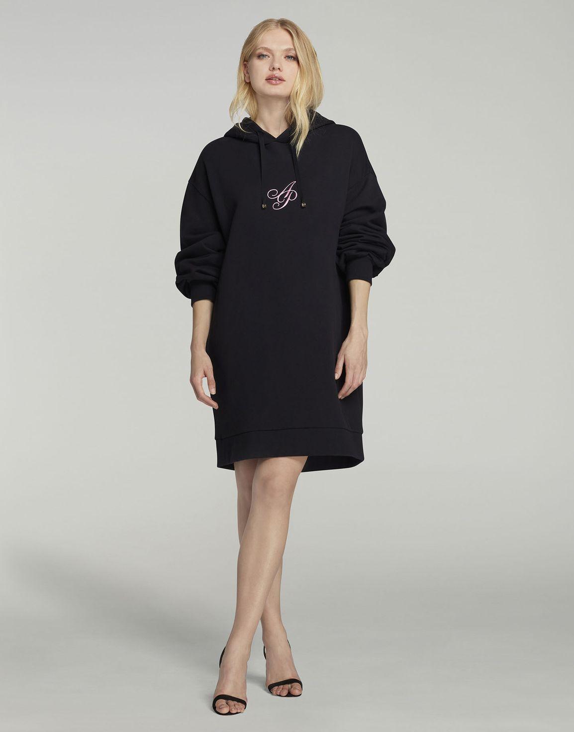 Rayley Hoodied Dress Black | Agent Provocateur