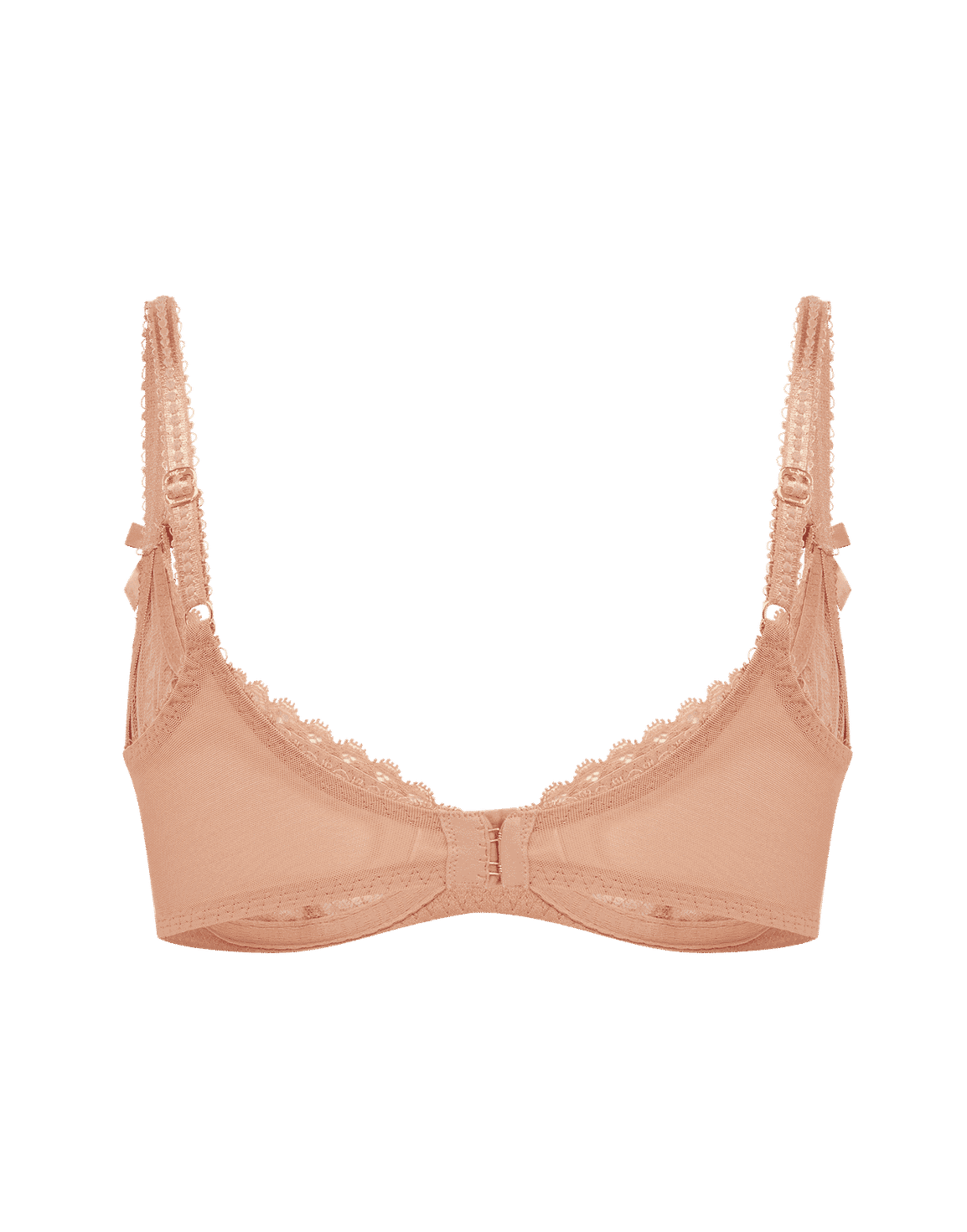 Aliza Demi Cup Plunge Underwired Bra Praline | Agent Provocateur