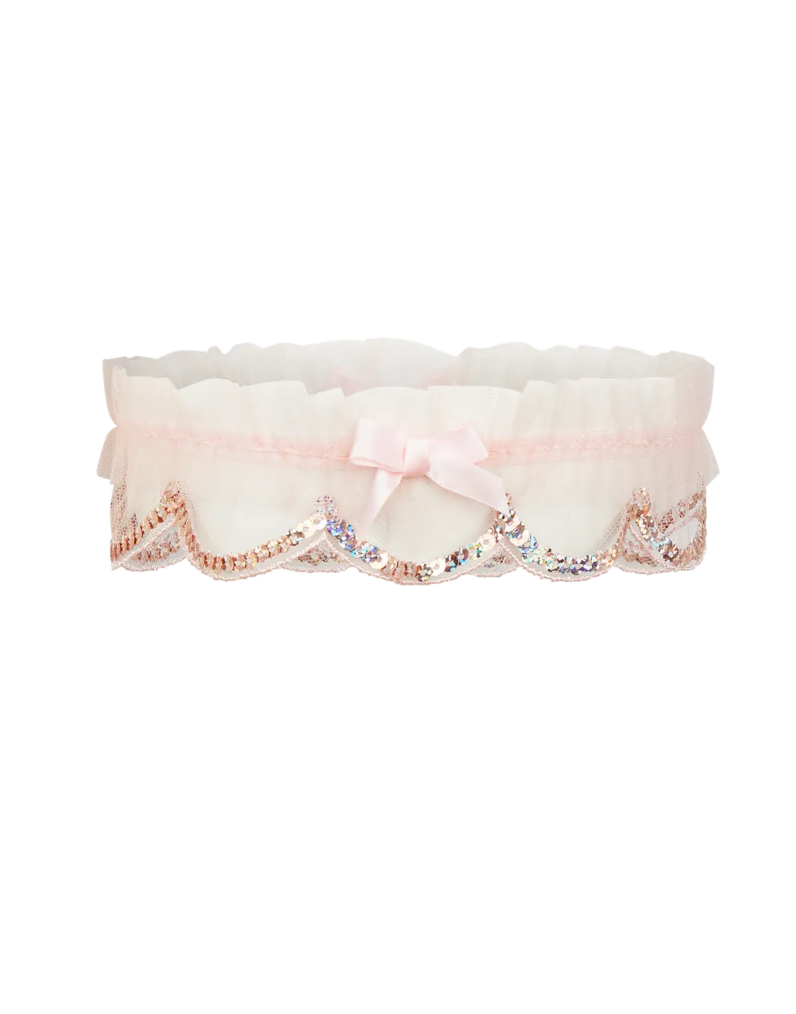Lorna Party Garter Pink | Agent Provocateur