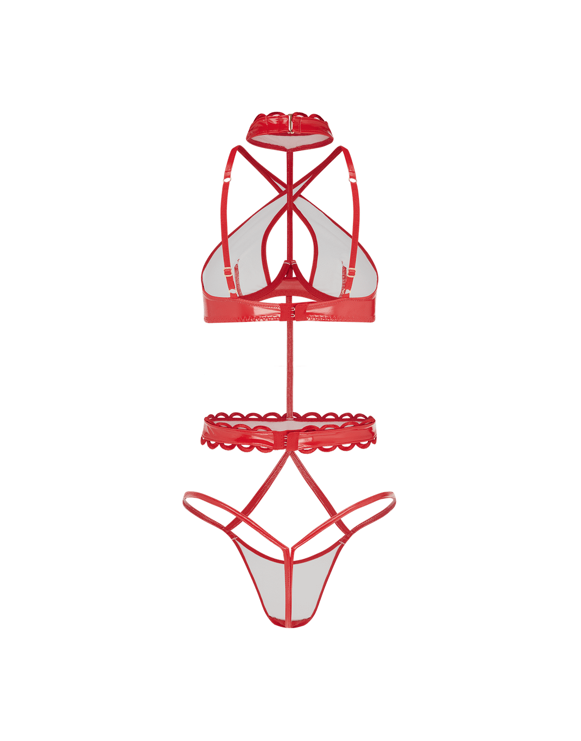 Zarya Playsuit Red | Agent Provocateur