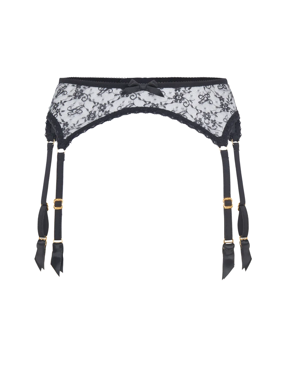 Malorey Suspender Black | Agent Provocateur