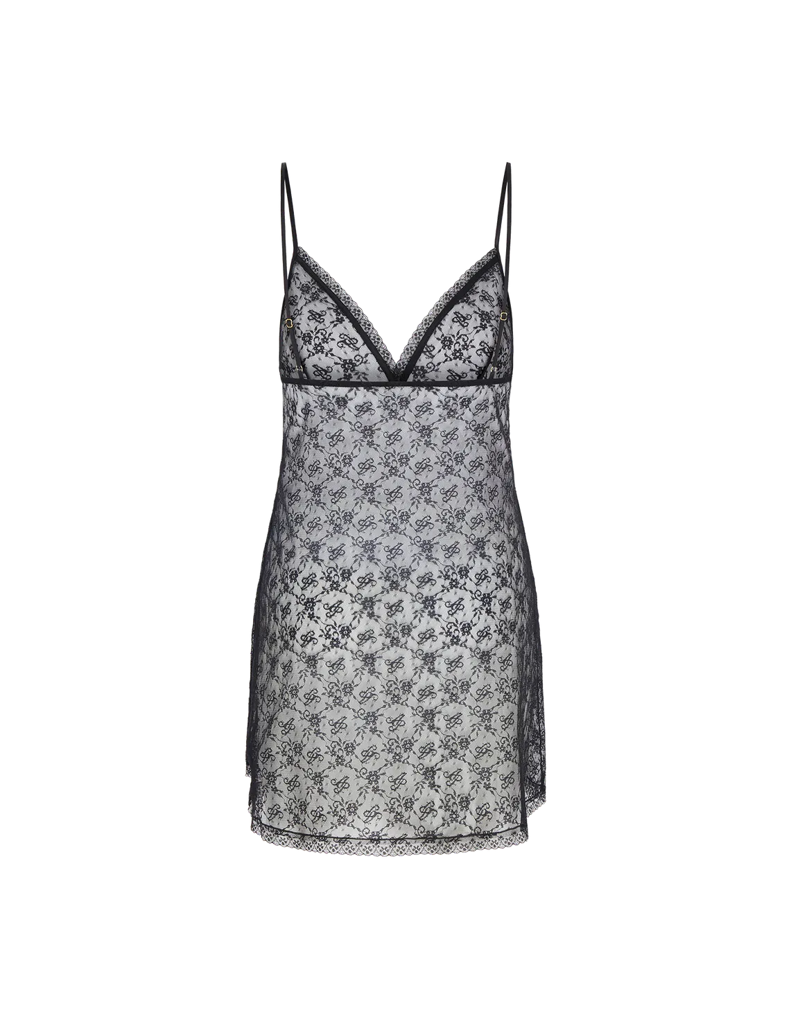 Malorey Short Slip Dress Black | Agent Provocateur