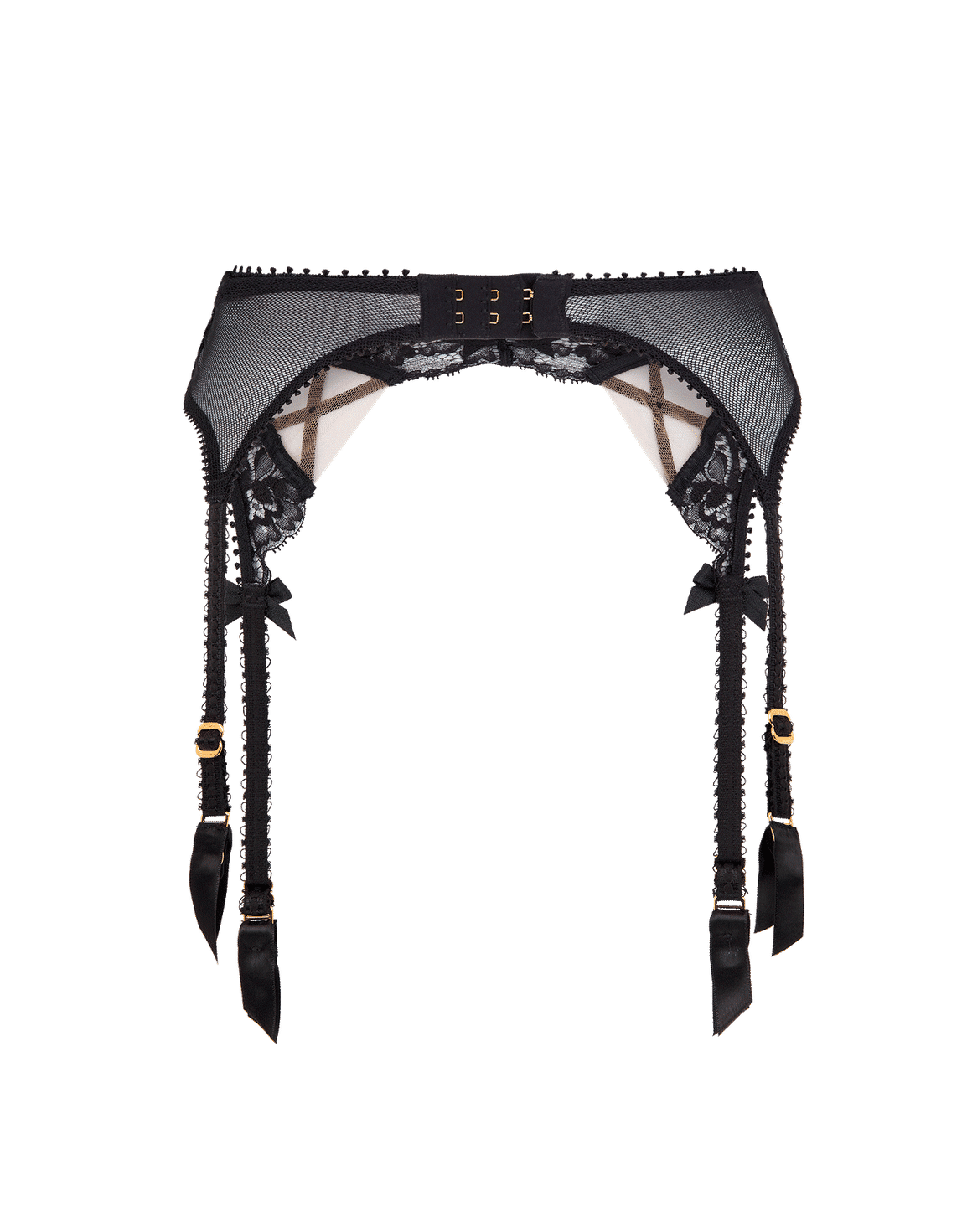 Cordellia Suspender Black | Agent Provocateur