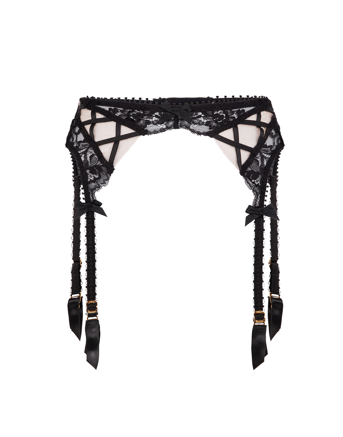 Cordellia Suspender Black | Agent Provocateur