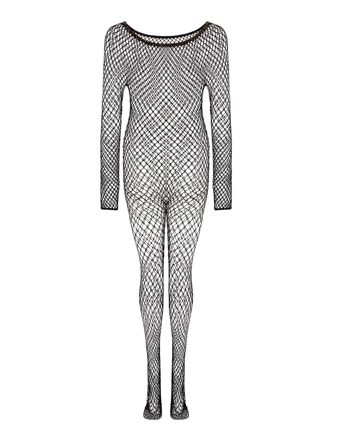 Tatianna Jumpsuit Black/Gold | Agent Provocateur