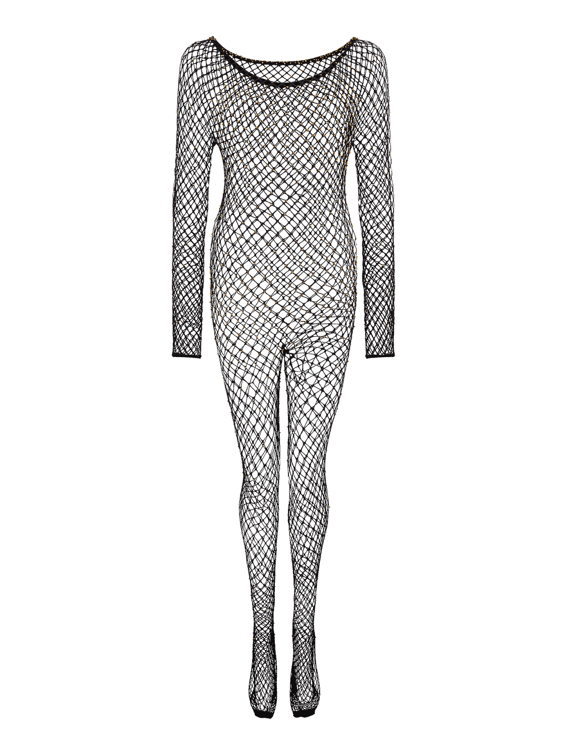 Tatianna Jumpsuit Black/Gold | Agent Provocateur