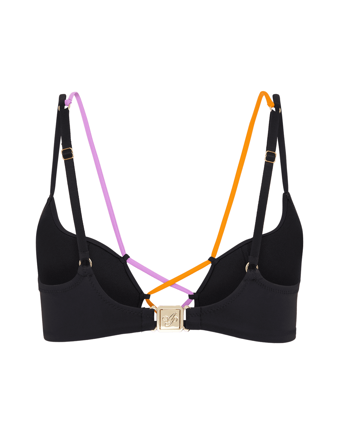 Steffi Bikini Top Black Multicolour | Agent Provocateur