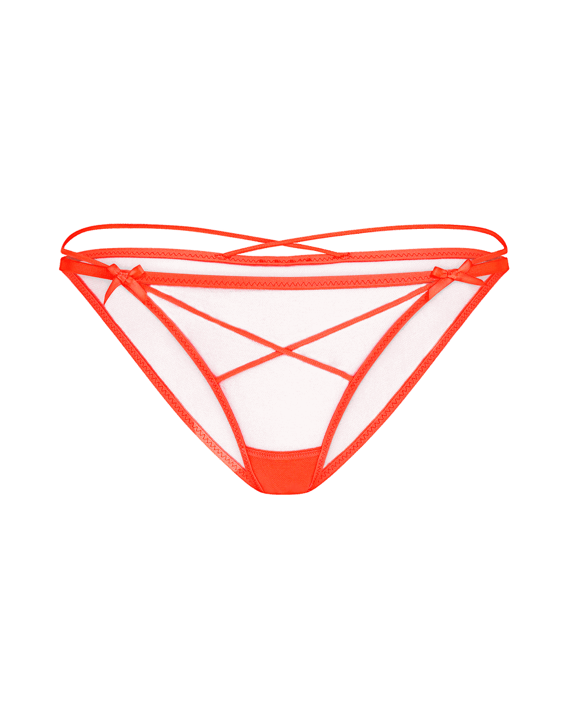 Zella Brief  Neon Orange/Sand | Agent Provocateur