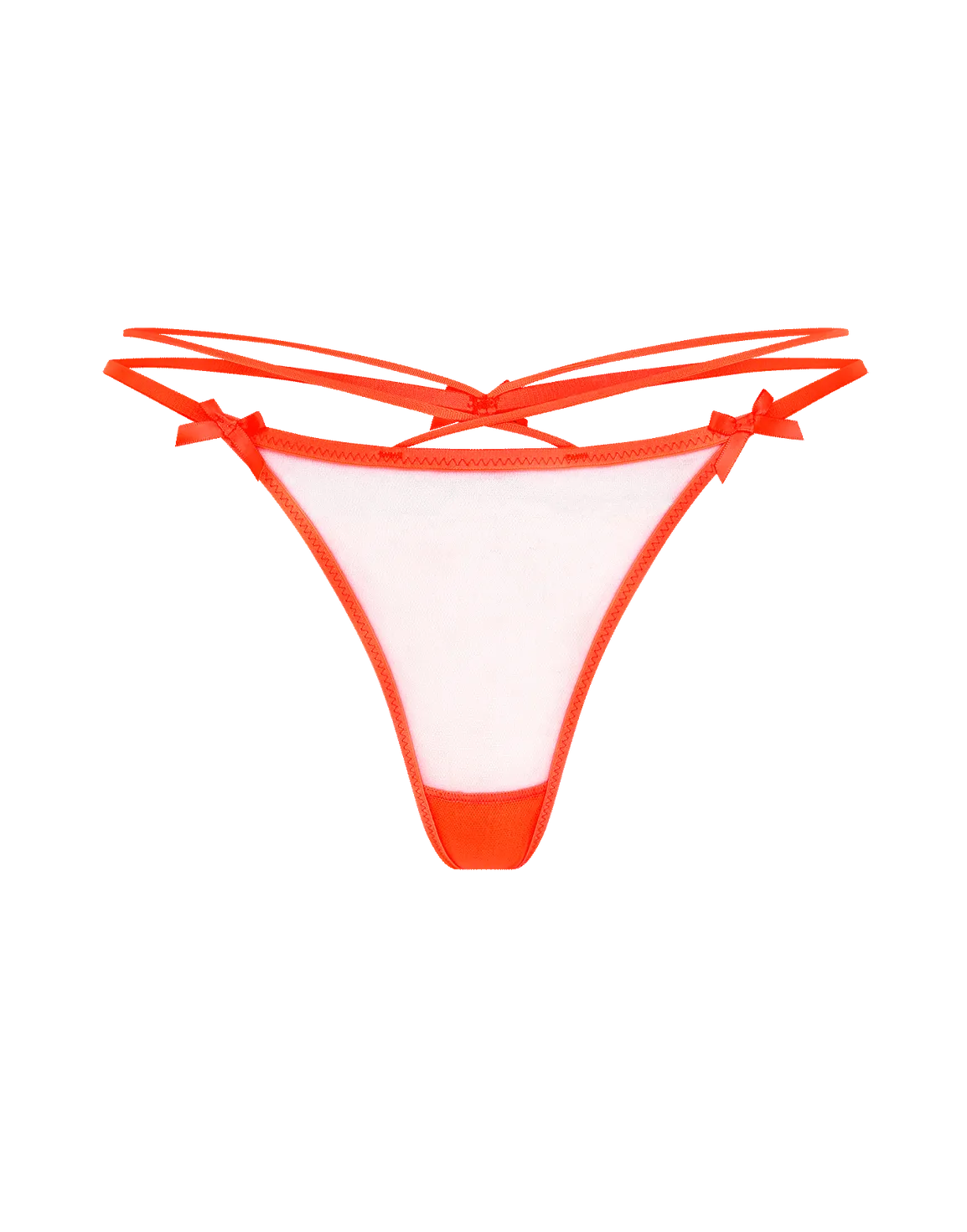 Zella Trixie Neon Orange/Sand | Agent Provocateur