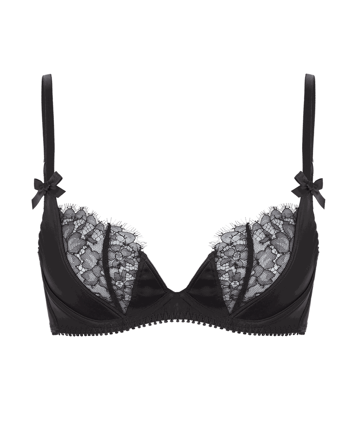 Ryan Balconette Underwired Bra Black | Agent Provocateur