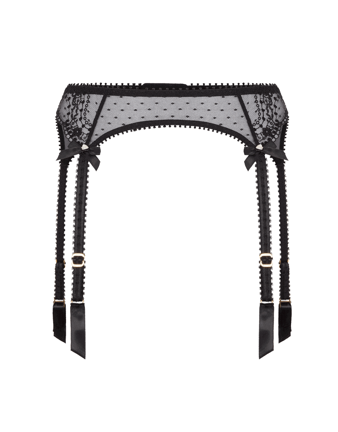 Yuma Suspender Black | Agent Provocateur