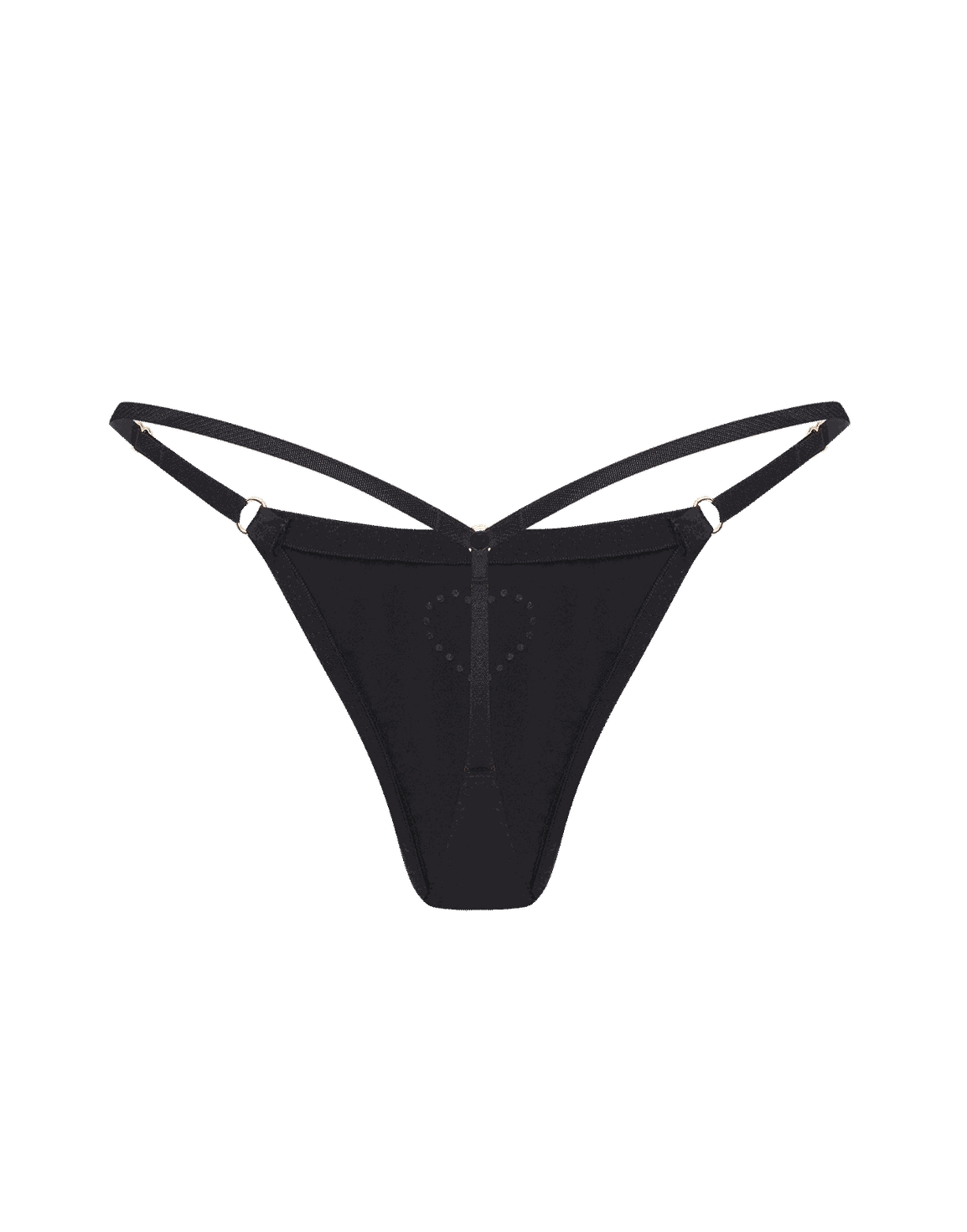 Fabi Heart 3 Pack Thong Set Red/Black/Baby Pink | Agent Provocateur