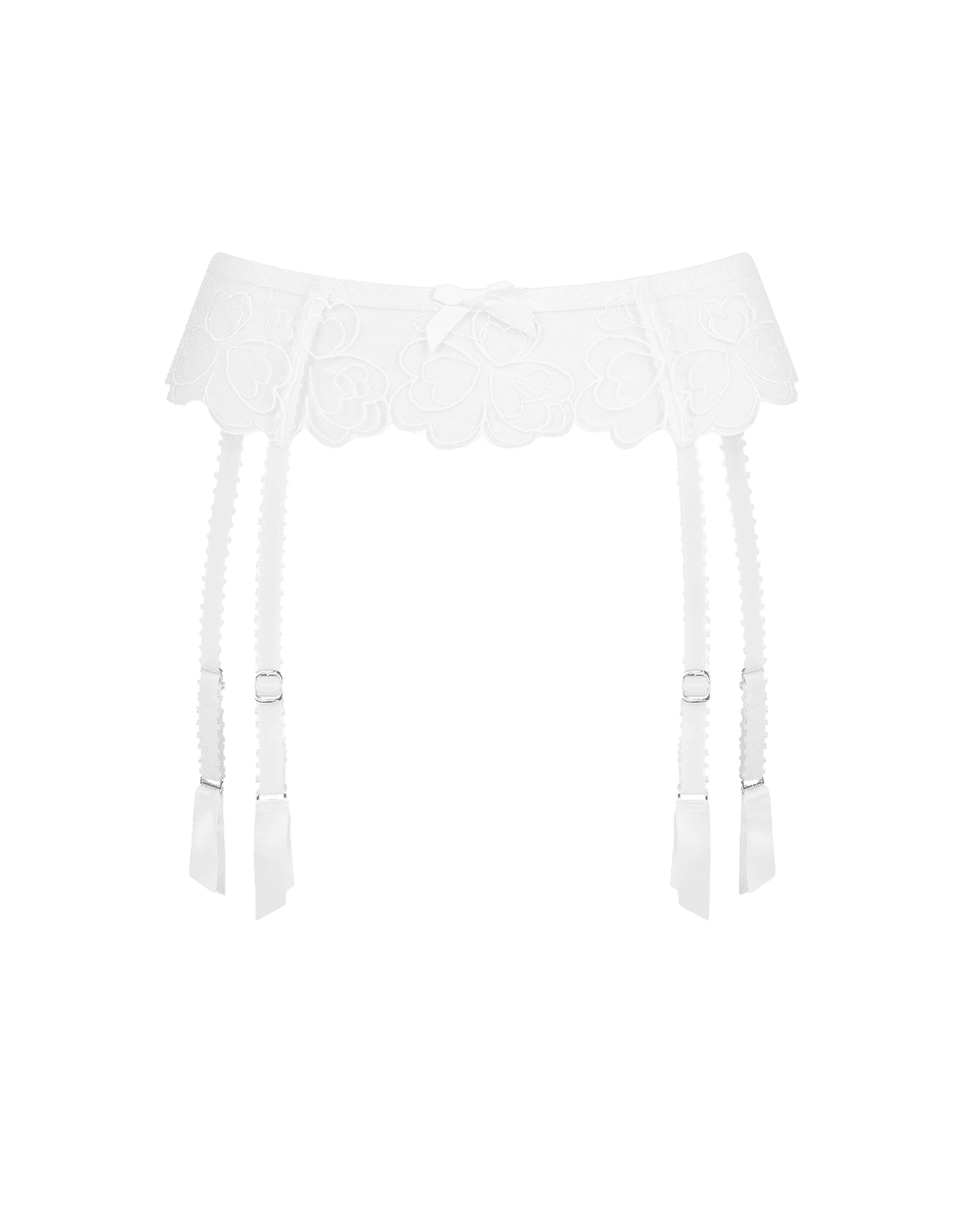 Maysie Suspender White | Agent Provocateur
