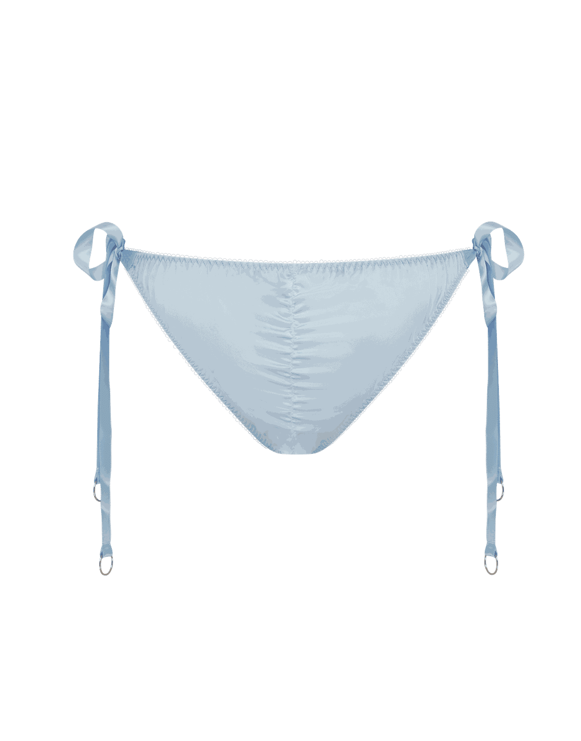 I Do Tie Side Brief Baby Blue/Silver | Agent Provocateur