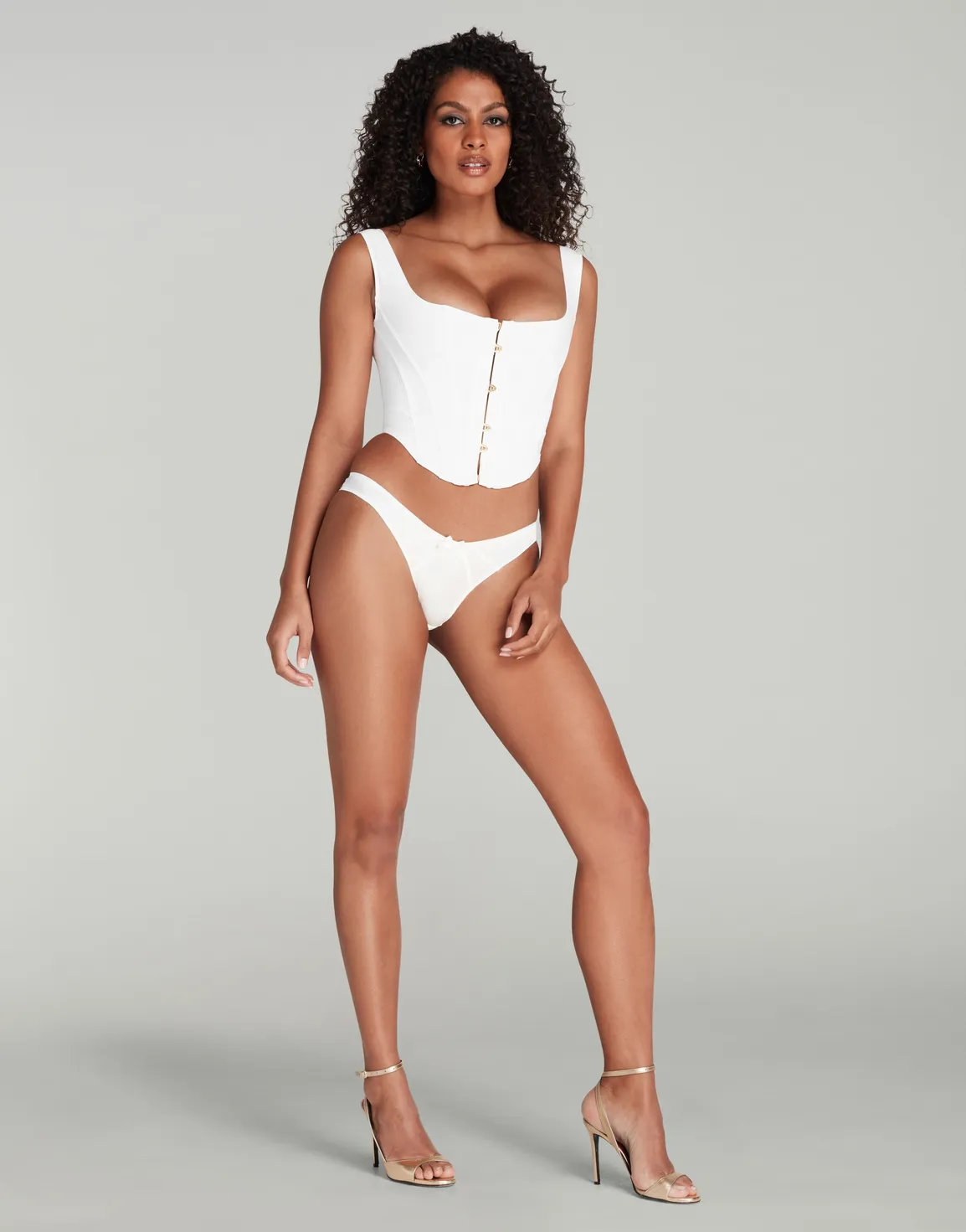 Zena Corset Top White | Agent Provocateur